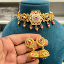 Hira Collections Exquisite Kundan Necklace And Pearl Set for Engagements and Special Celebrations