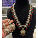 Hira Collections Designer Polki Kundan And Beads Long Necklace Set  Statement Jewelry 