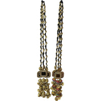 Hira Collections Colorful Hair Paranda with Tassels – Ethnic Indian Hair Jewelry
