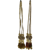 Hira Collections Colorful Hair Paranda with Tassels – Ethnic Indian Hair Jewelry