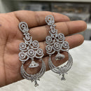 Hira Collection Sparkling American Diamond Dangles Earrings For parties