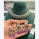 Hira Collection Traditional Kundan And Beads Choker Necklace Set
