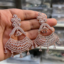 Hira Collection Sparkling American Diamond Dangles Earrings For parties