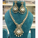 Hira Collections Gorgeous Polki Kundan Festive Necklace Set