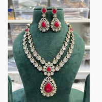 Hira Collections Gorgeous Polki Kundan Festive Necklace Set