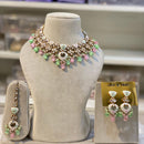 Hira Collections Elegant Glow Kundan And Pearl Necklace Set