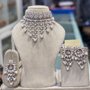 Hira Collections Elegant Glow Kundan And Pearl Necklace Set