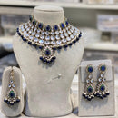 Hira Collections Designer Kundan Stone Pearl And Beads Choker Necklace Set