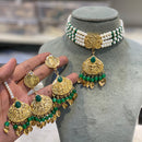 Hira Collection  Pearl Beauty And Beadwork Necklace Set