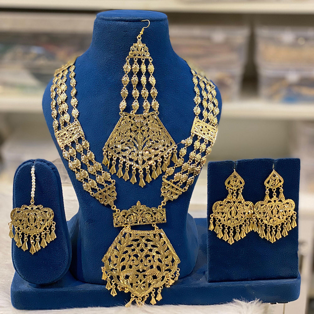Hira Collection Classic Ethnic Traditional Necklace Set