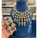 Hira Collection Crystal Stone Necklace Set