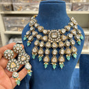 Hira Collection Crystal Stone Necklace Set