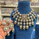 Hira Collection Crystal Stone Necklace Set