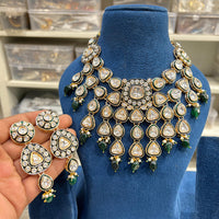 Hira Collection Crystal Stone Necklace Set