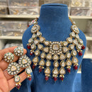 Hira Collection Crystal Stone Necklace Set