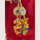 Hira Collections Heavy Mirror Work Hair Paranda