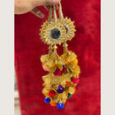 Hira Collections Heavy Mirror Work And Pom Pom Hair Paranda