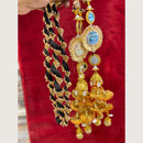 Hira Collections Heavy Mirror And Shell Work Hair Paranda