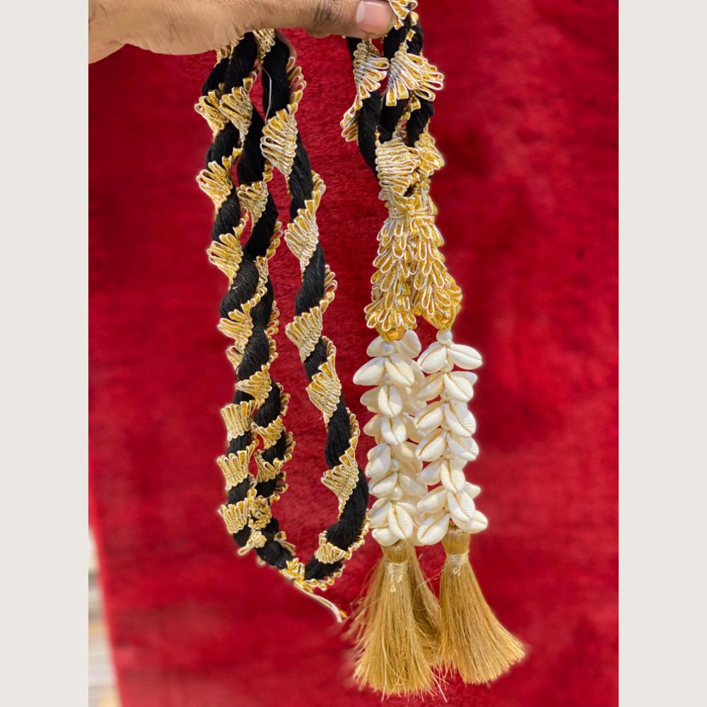 Hira Collections Heavy Shell Work Hair Paranda