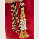 Hira Collections Heavy Shell Work Hair Paranda