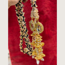 Hira Collections Heavy Mirror And Shell Work Hair Paranda