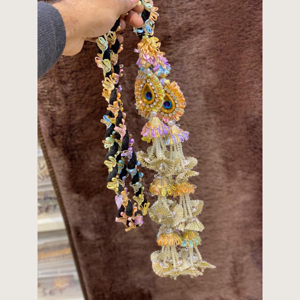 Hira Collections Traditional Austrian Stone Punjabi Hair Paranda