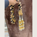 Hira Collections Heavy Pearl And Shell Hair Paranda