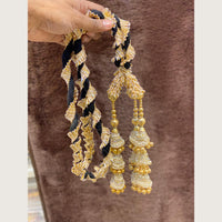 Hira Collections Heavy Pearl Hair Paranda