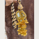 Hira Collections Heavy Mirror And Shell Work Hair Paranda