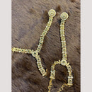 Hira Collections Designer Kundan Stone And Pearl Hand Harness