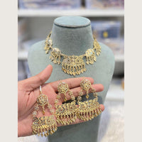 Hira Collections Designer Round Filigree Necklace Set