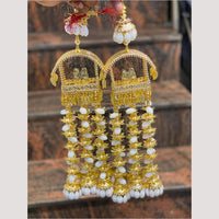 Hira Collections Heavy Look Grand Dulhan Pearl And Shell Kalire