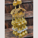 Hira Collections Heavy Look Grand Dulhan Pearl And Shell Kalire
