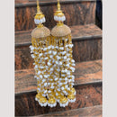 Hira Collections Heavy Look Grand Dulhan Pearl And Shell Kalire