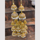 Hira Collections Heavy Look Grand Dulhan Pearl And Shell Kalire