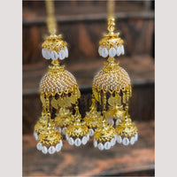 Hira Collections Heavy Look Grand Dulhan Pearl And Shell Kalire