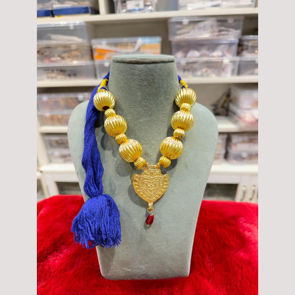 Hira Collections Designer Punjabi Kaintha Necklace 
