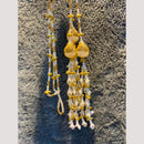 Hira Collections Punjabi Ghungroo And Shell Hair Paranda