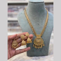 Hira Collections Premium Pearl Long Necklace Set for Women