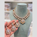 Hira Collections Designer Austrian Stone And Pota Stone Necklace Set