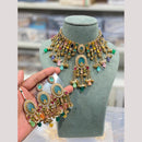Hira Collections Premium Multicolor Crystal Stone And Beads Necklace Set  