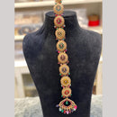 Hira Collections Gorgeous Crystal Stone And Pearl Hair Choti Wedding & Festive Look  