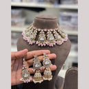 Hira Collections Heritage Polki Kundan And Pearl Designer Choker Necklace Set