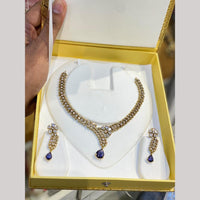 Hira Collections Gorgeous American Daimond Designer Necklace Set