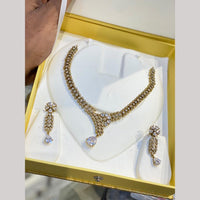 Hira Collections Gorgeous American Daimond Designer Necklace Set