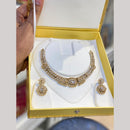 Hira Collections Designer American Daimond Necklace Set