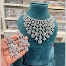 Hira Collections Designer American Daimond Necklace Set