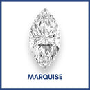 Golay Buchel Marquise Shape Cubic Zirconia Stone (2.5x1.5mm to 10x5mm)