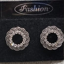 Tahura Oxidised Plated Stud Earrings