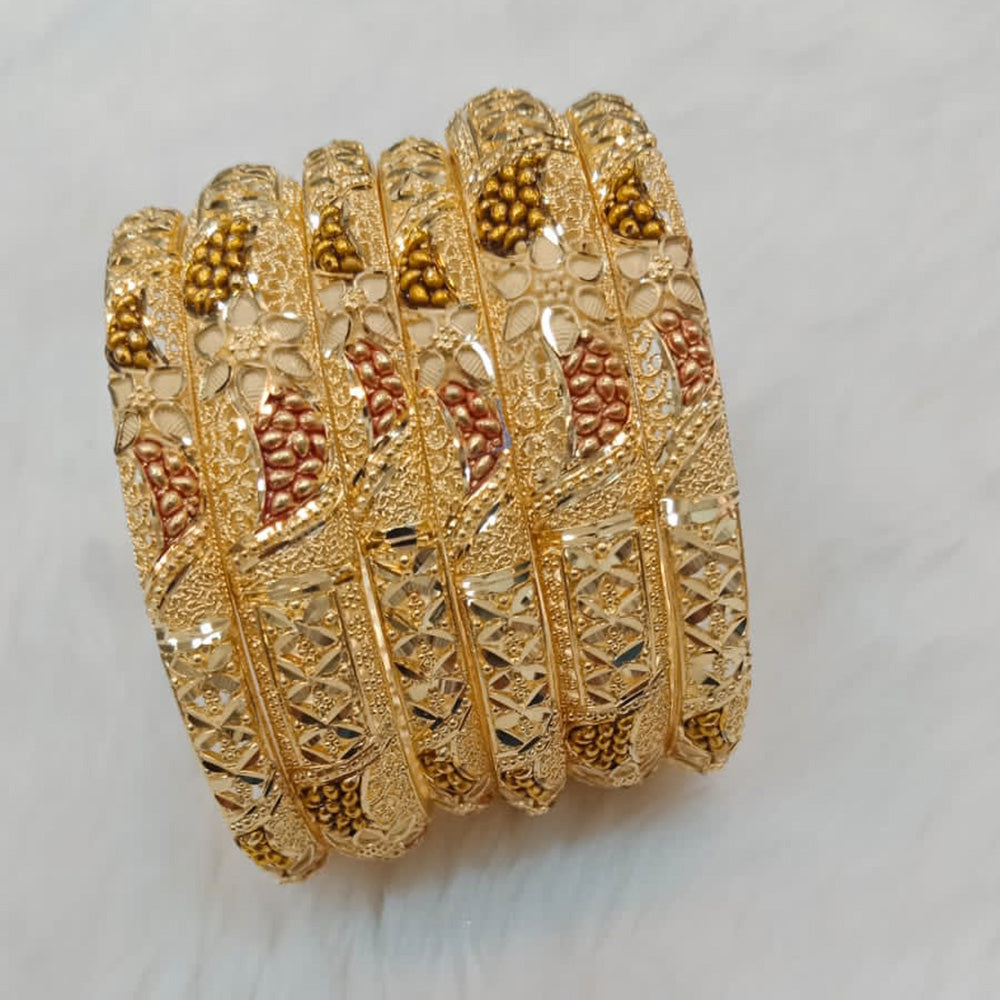 Pari Art Jewellery Forming Gold Bangles Set